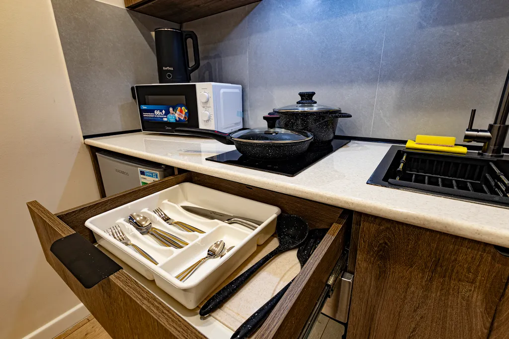 Элитные апартаменты с панорамным видом из окна в самом центре столицы