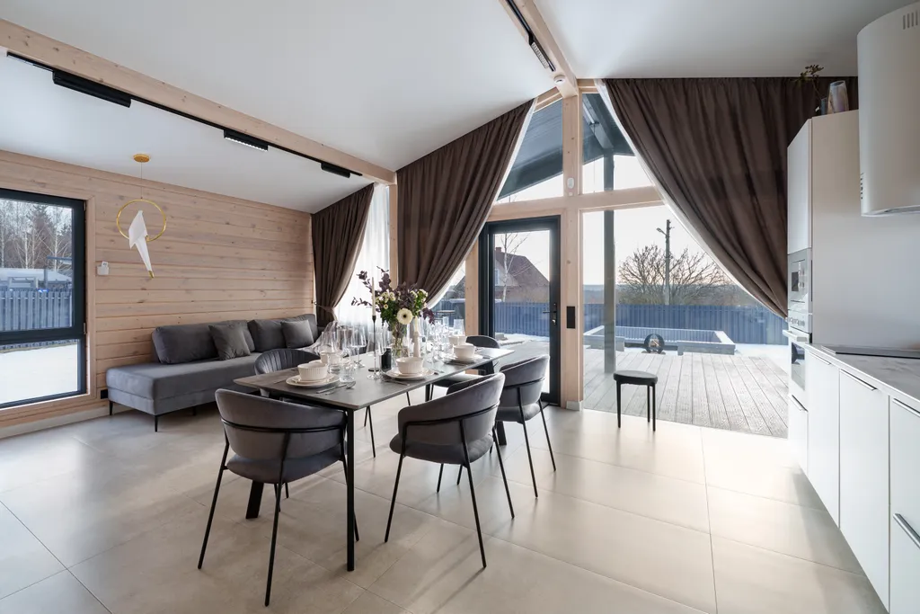 Моя атмосфера - дом с сауной, банным чаном, костровой зоной