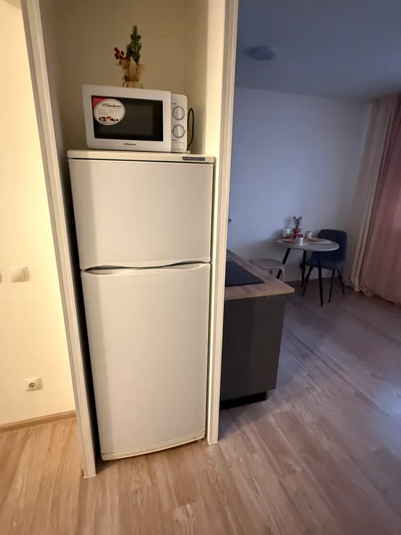 Уютная студия Рощинская 26 с видом на пруд