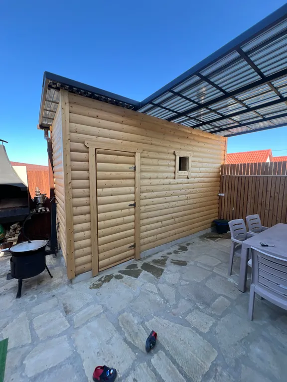 Коттедж на берегу Каспийского моря с парилкой во дворе