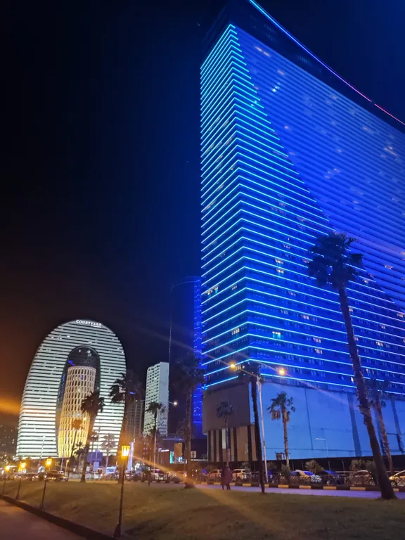 Студия на 1-й линии с видом на море в небоскребе орби сити на 2-3 гост