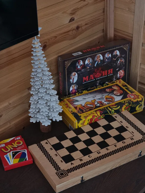 Просторный домик вблизи леса с баней