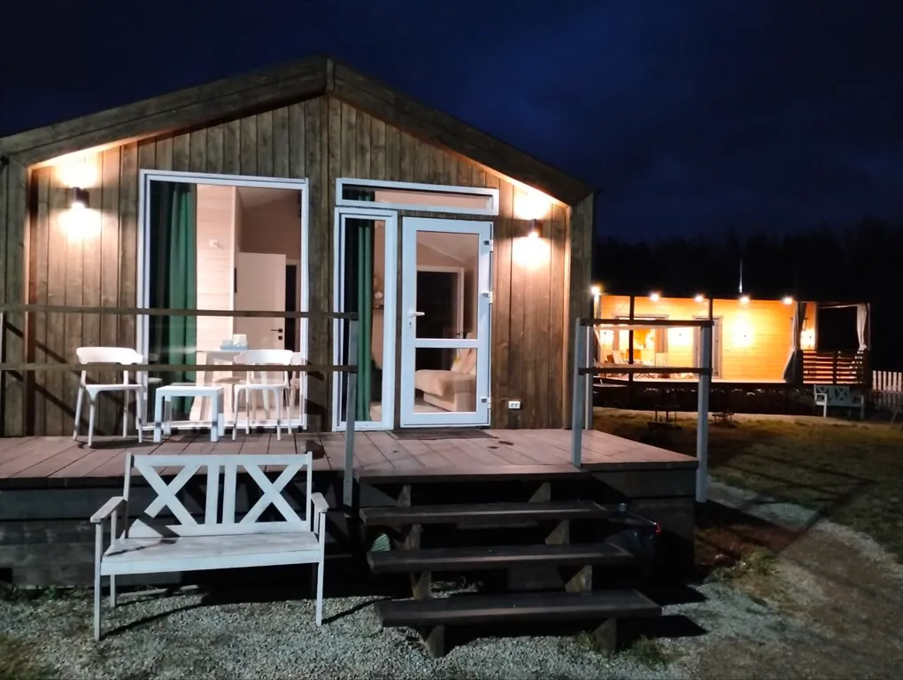 Уютный дом с баней и чаном