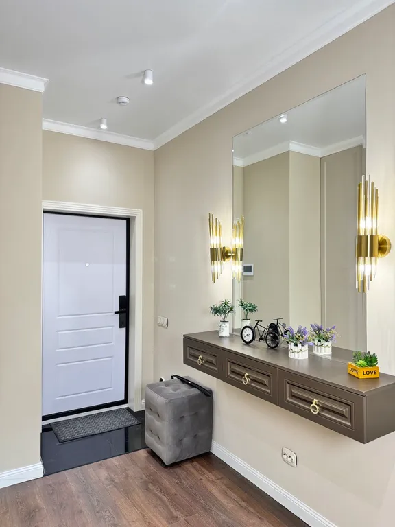 Евродвушка в ЖК Комфорт Сити с видом на горы, рядом с ТЦ MEGA