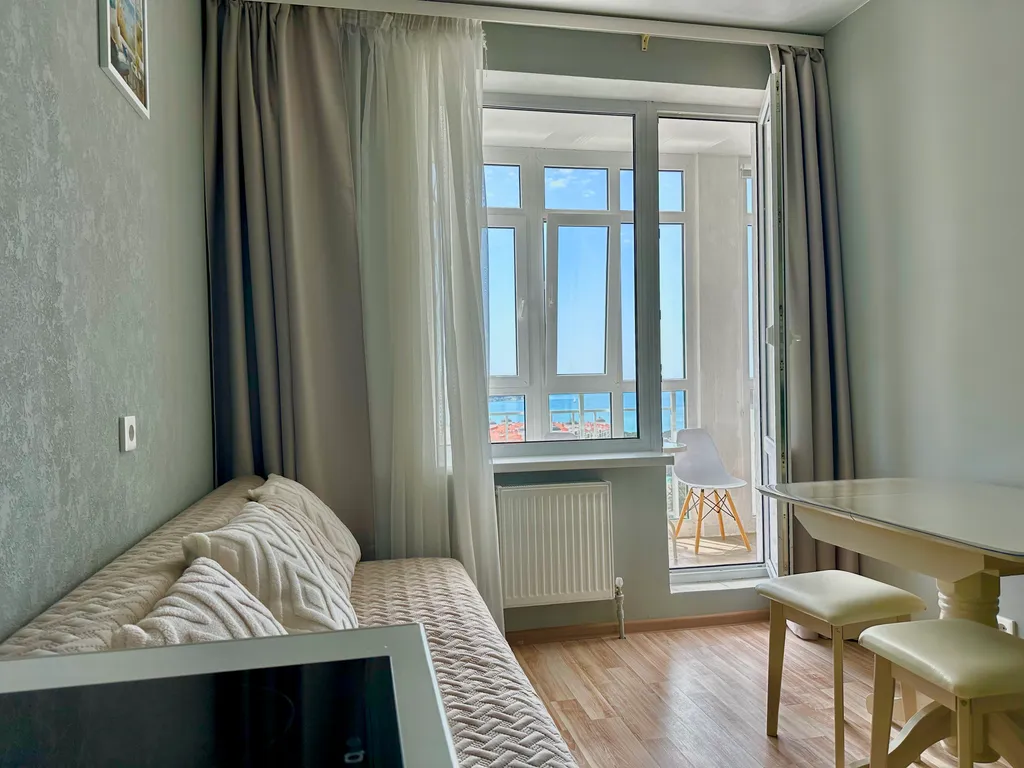 Квартира Уютная однокомнатная квартира с видом на море — Геленджик