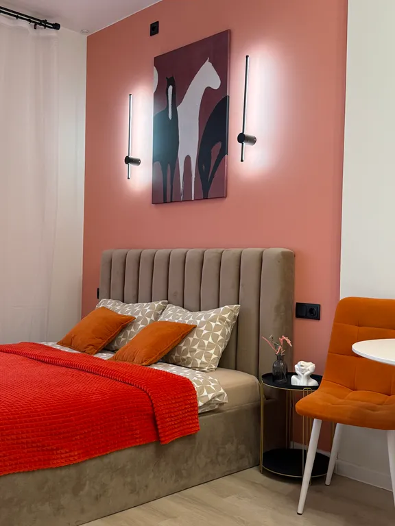 Квартира Квартира Стильная студия в ЖК Метрополис с видом на парк — Красноярск