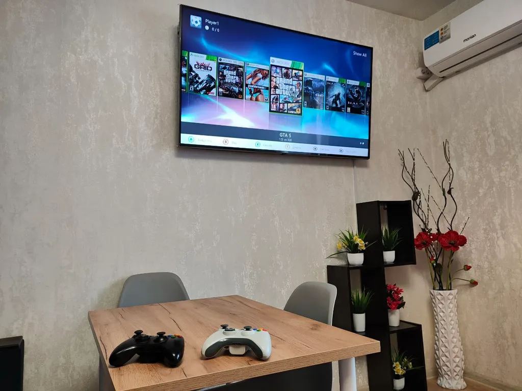 Апартаменты с большим тв и кондиционером в центре