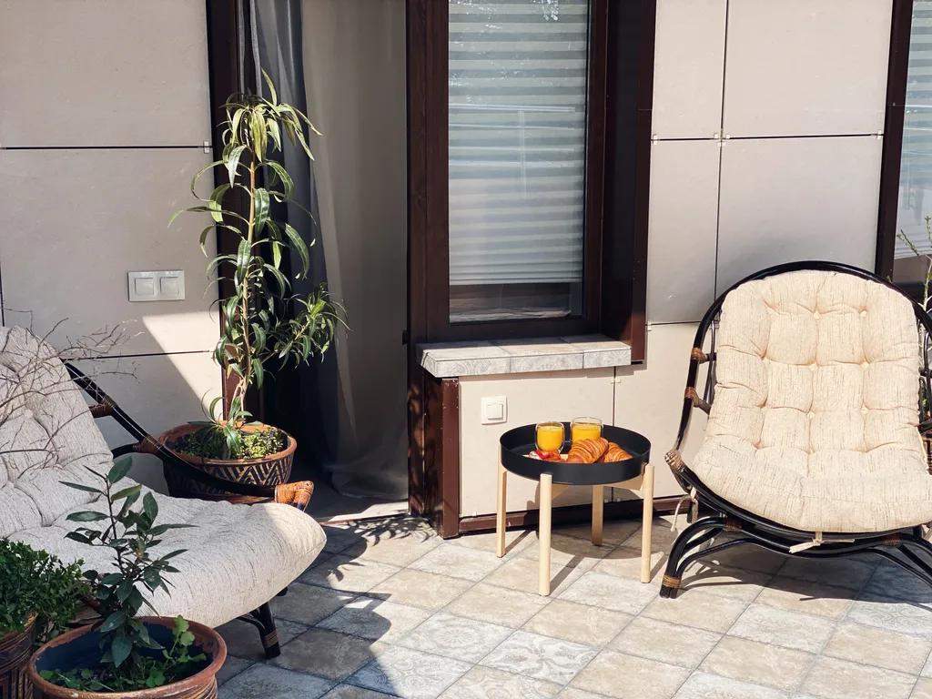 Квартира в парке с большой террасой