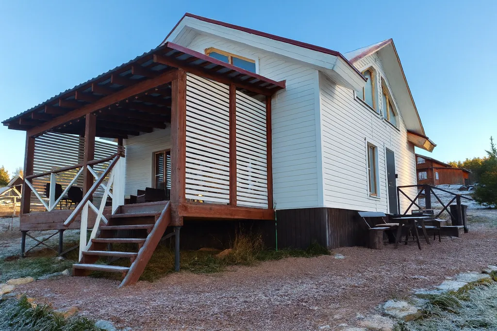 Уютный домик на берегу Ладожского озера с сауной и баней