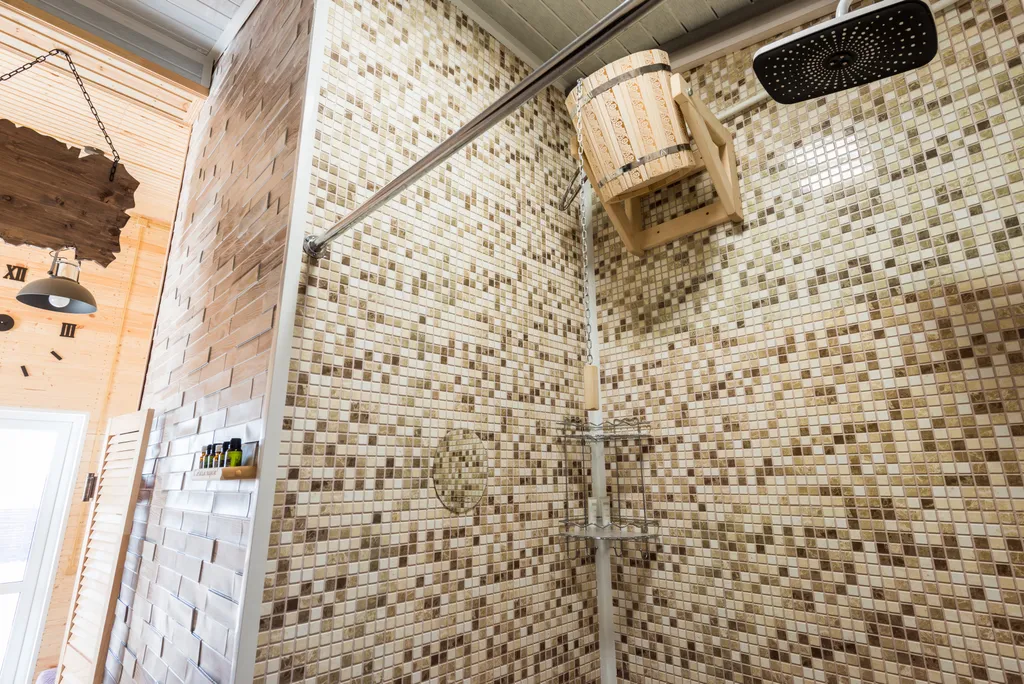 Коттедж Уединенный домик с баней и купелью на природе — Пикино