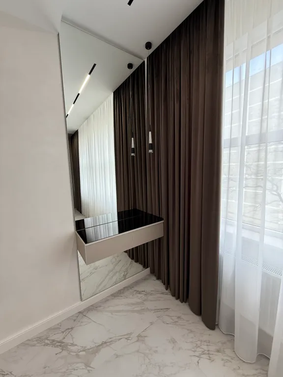 Просторная квартира с дизайнерским ремонтом