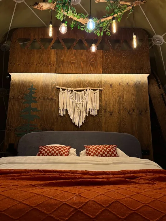 Коттедж Купольный дом «WOOD» на 4 гостя — Шерегеш