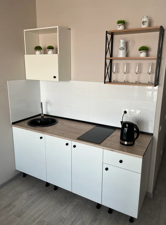 Уютная студия с охраняемым двором и парковкой