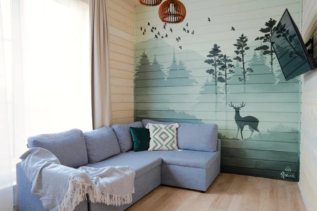 Коттедж с баней и банным чаном