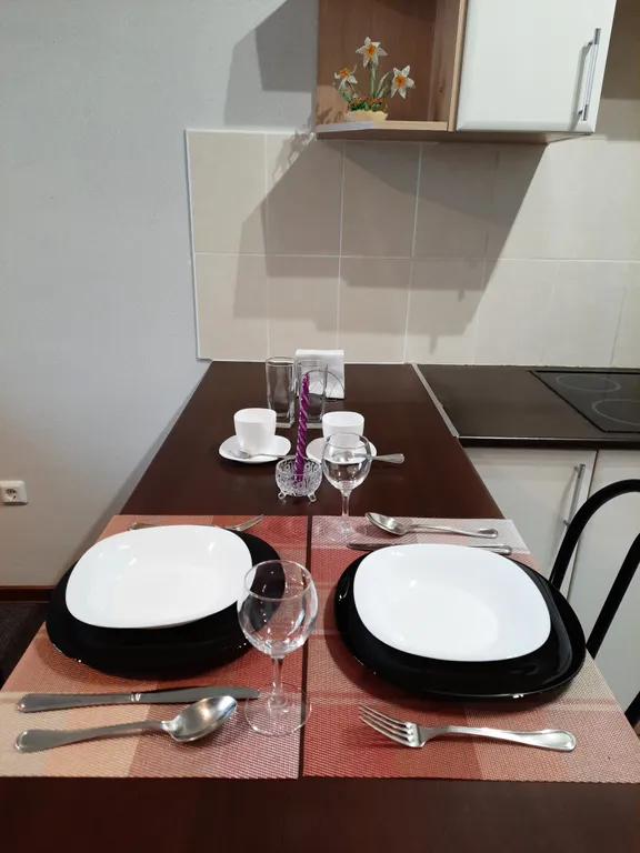 Квартира Квартира Уютная светлая студия — Санкт-Петербург