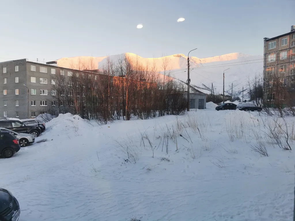 Аврора, сияние за окном