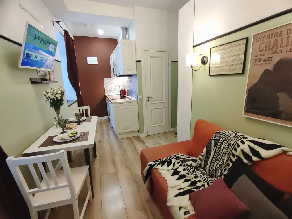 Квартира Квартира Живите в центре! Студия «Шаляпин» от Home24. — Москва