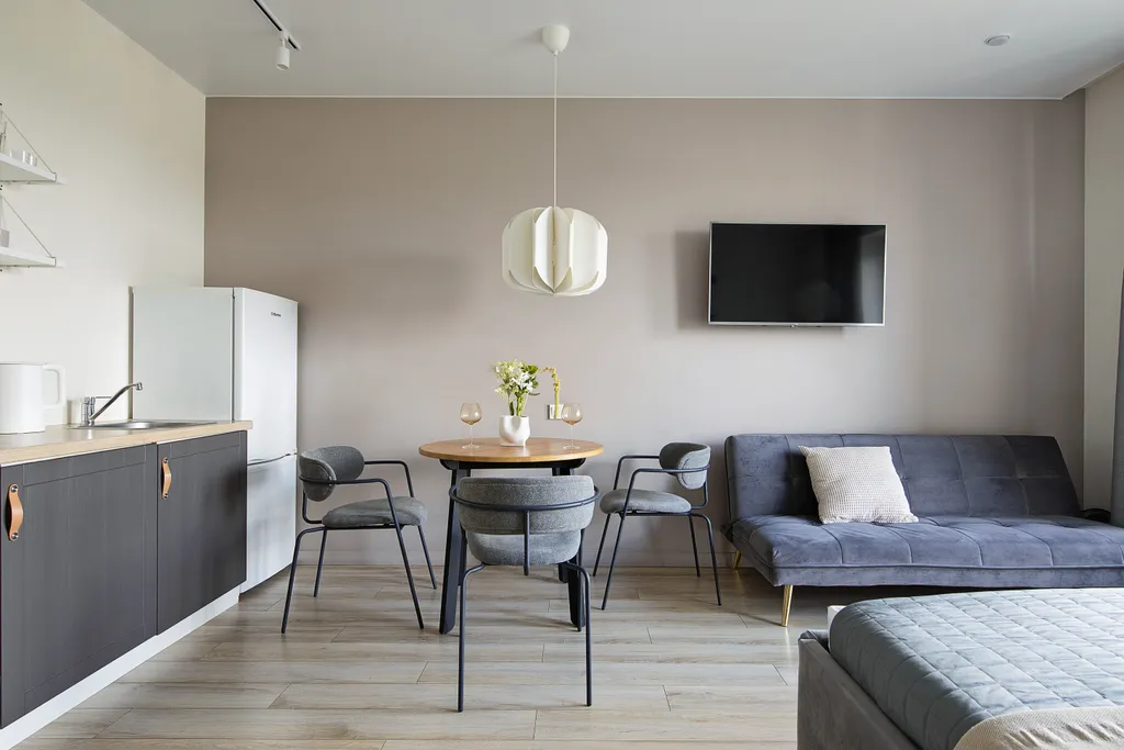 Квартира Квартира Комфортная студия Белая в центре — Калининград