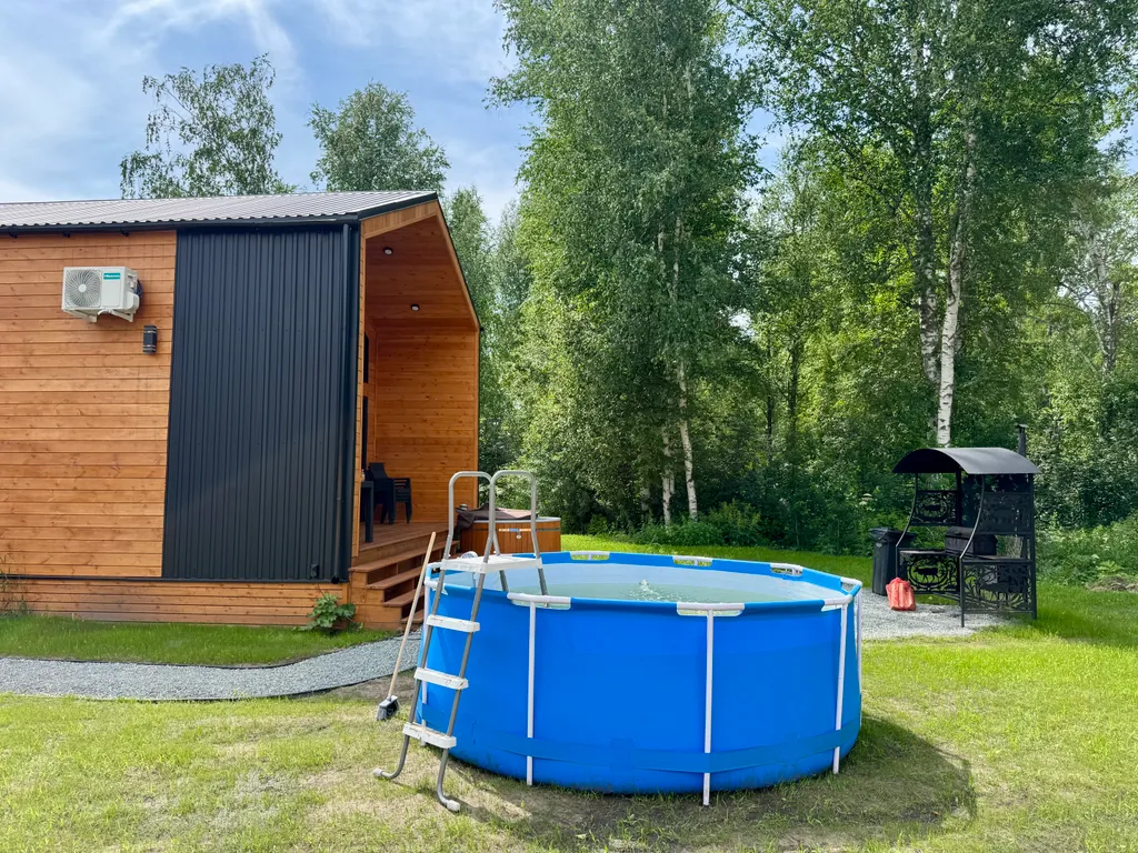 Современный дом с чаном Фурако в новом премиальном поселке