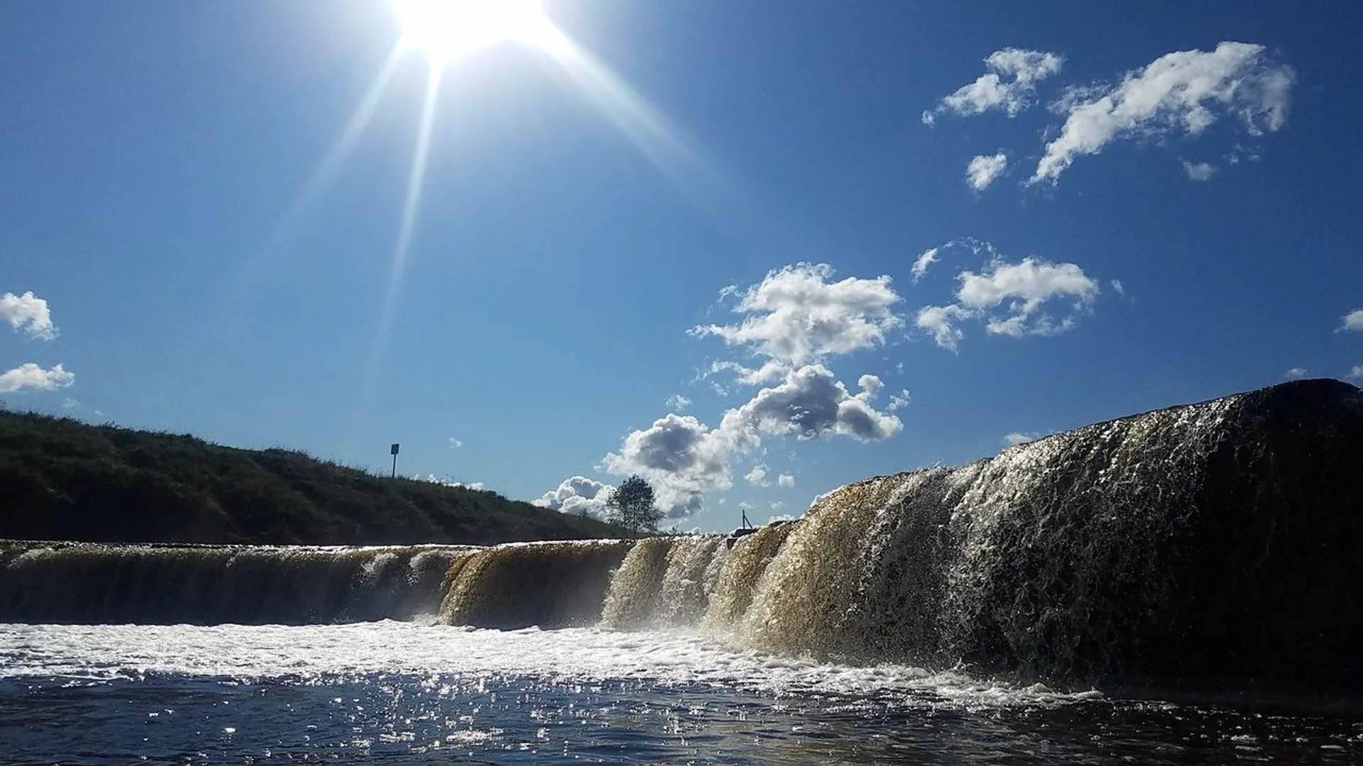 Тосненский водопад