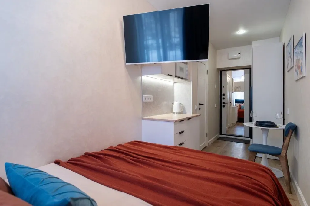 Квартира Квартира Уютная студия возле метро — Москва