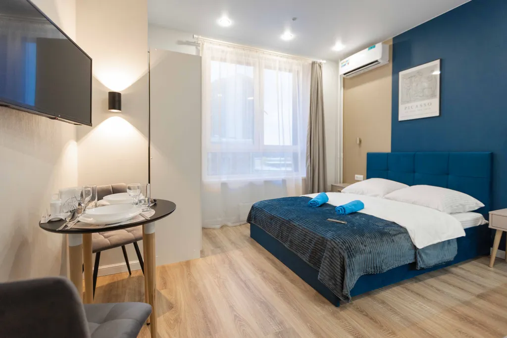 Квартира Квартира Стильная студия рядом с аэропортом Внуково — Москва