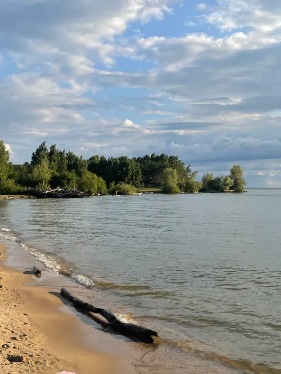 Уютное место на берегу Обского моря