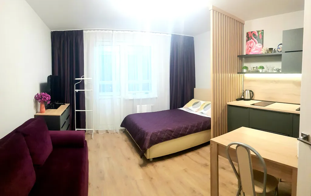 Квартира Новая студия в современном ЖК Новая Кузнечиха — аренда посуточно в Нижний Новгород