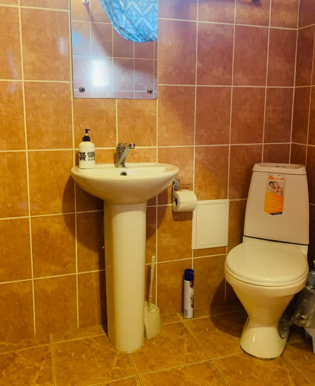 Дом-студия с сауной, камином и зоной барбекю на хуторе в Карелии