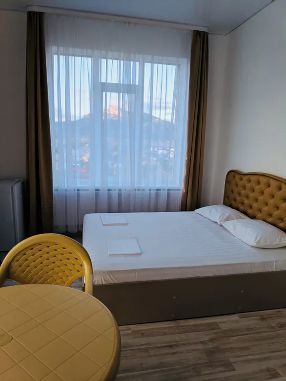 Четырёхместный номер люкс с балконом С видом на город и горы