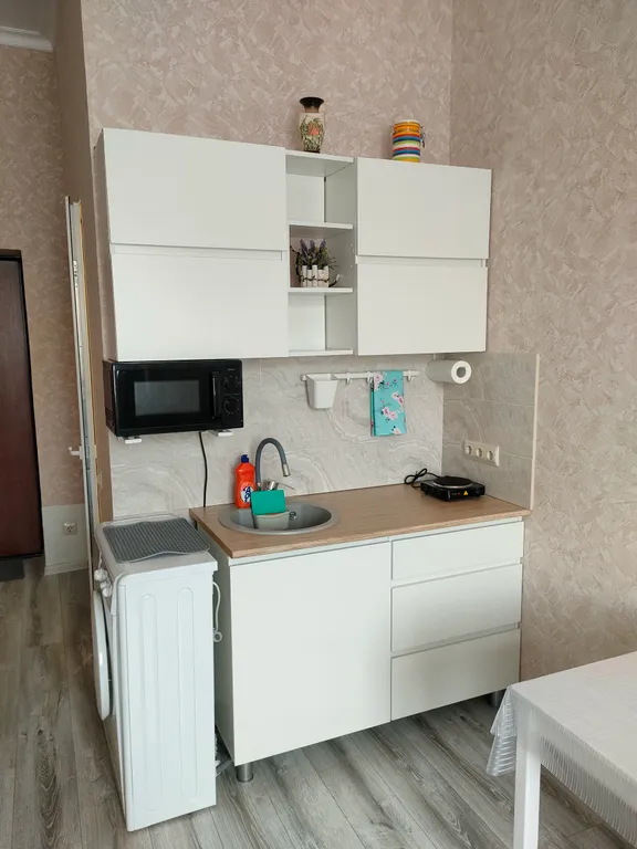 Квартира Квартира Уютная студия у моря — Беранда