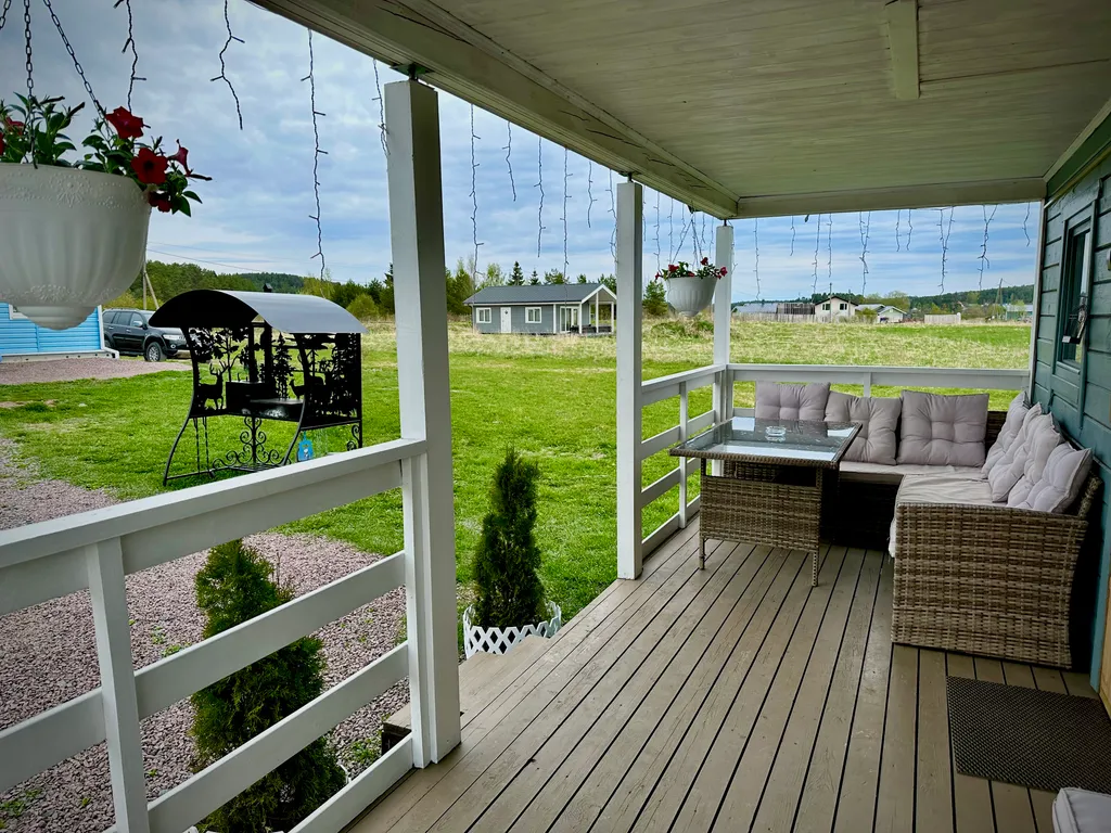 Дом с баней и банным чаном