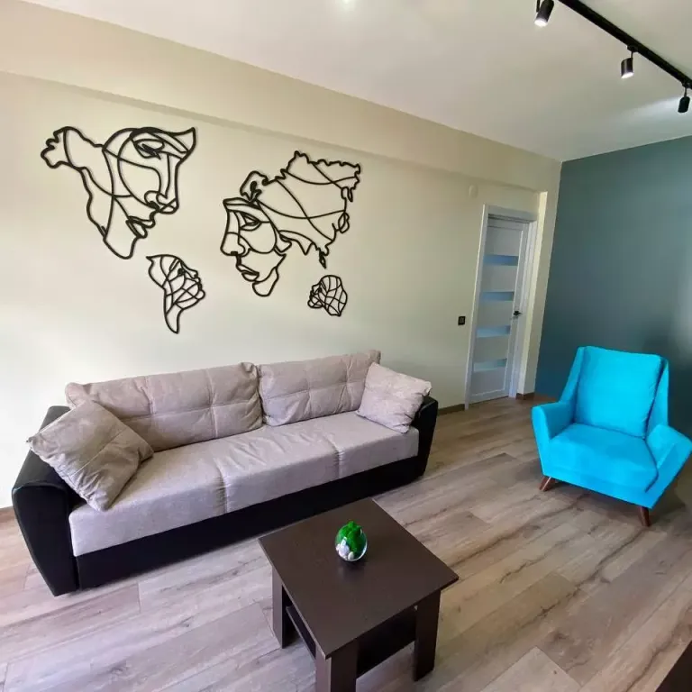 Просторная 3-комнатная квартира с видом на горы