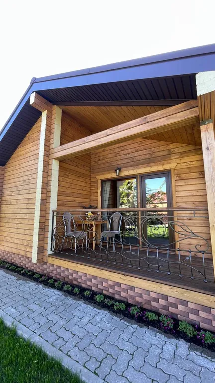 Новый уютный коттедж с баней на дровах