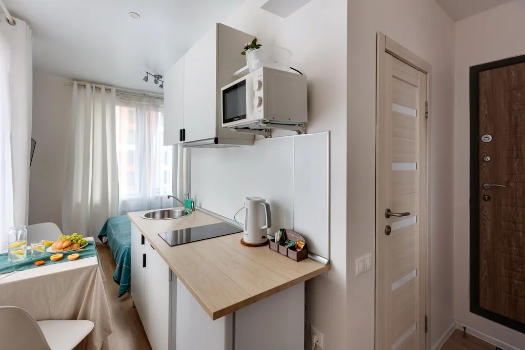 Уютная студия в 19 минутах на машине от аэропорта внуково!