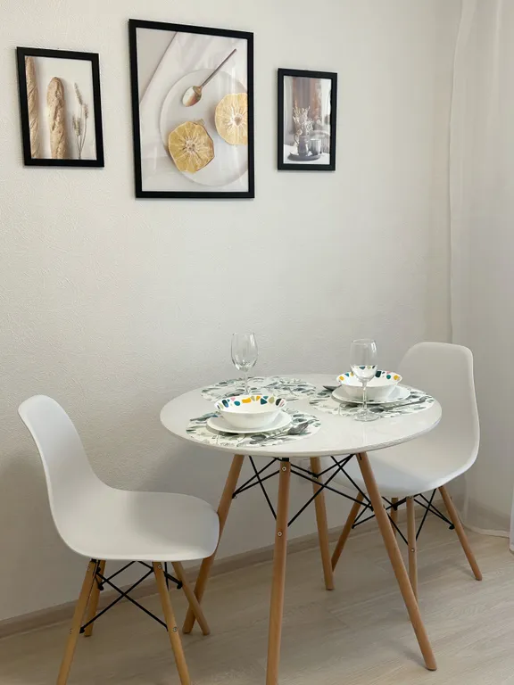 Лазурная - современная 1-комнатная квартира в ЖК Чистые пруды