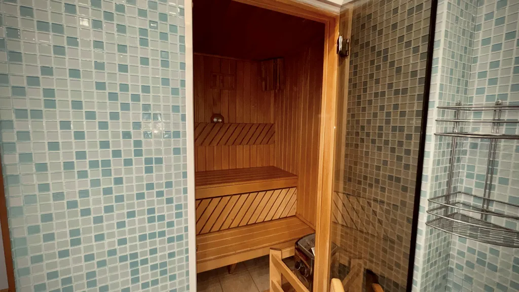 2-комнатная квартира в центре города с сауной и джакузи