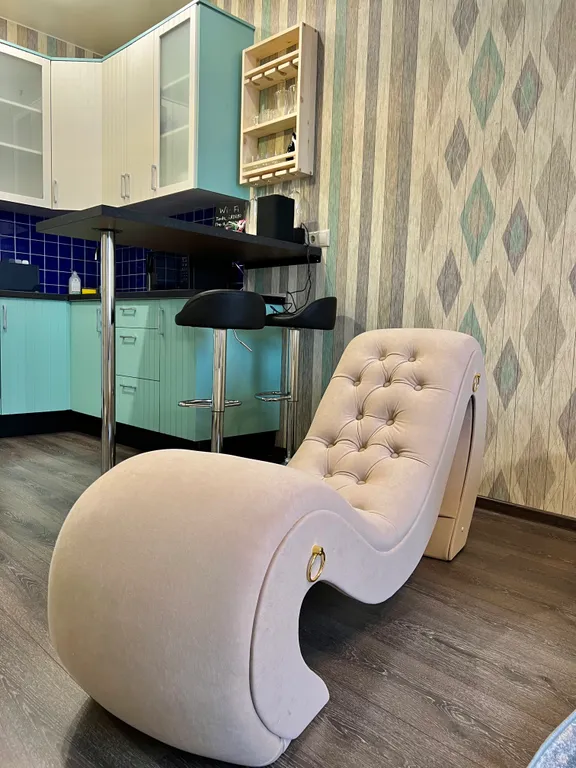 Уютная квартира с тантра-креслом в жк 31 квартале на берегу реки