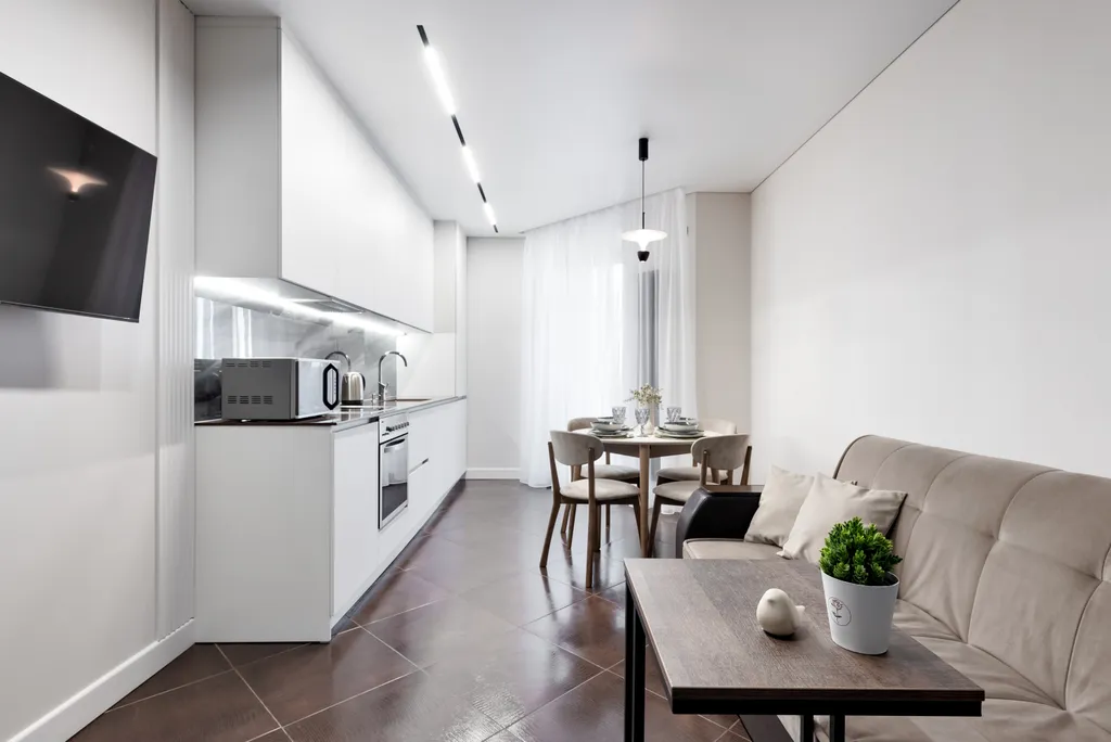 Квартира на набережной у реки