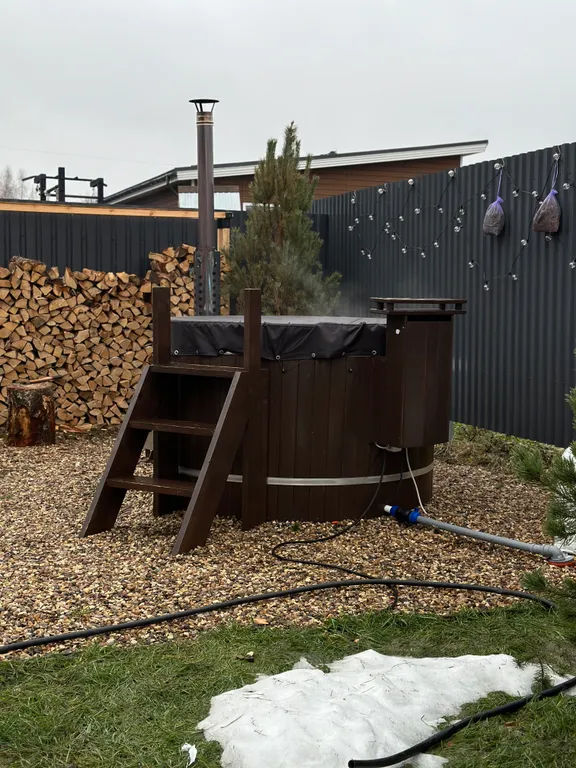 Барнхаус с сауной и купелью на 4-6 человек