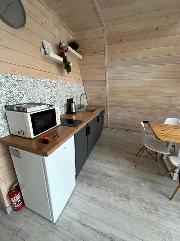 Глемпинг с баней и бассейном