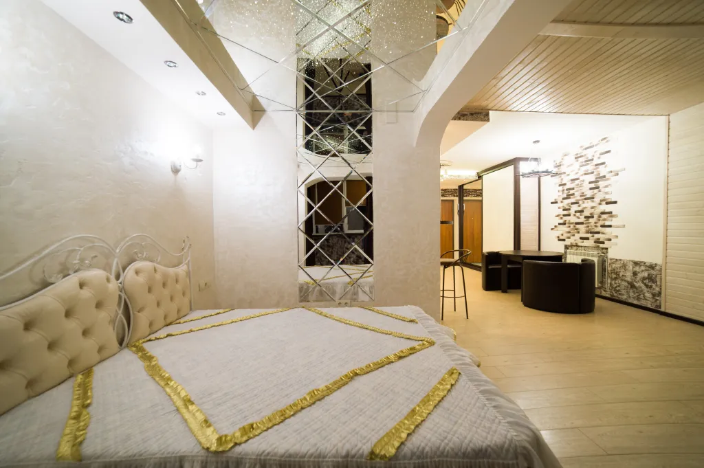 Квартира - студия в стиле vintage с джакузи — аренда посуточно в Челябинск