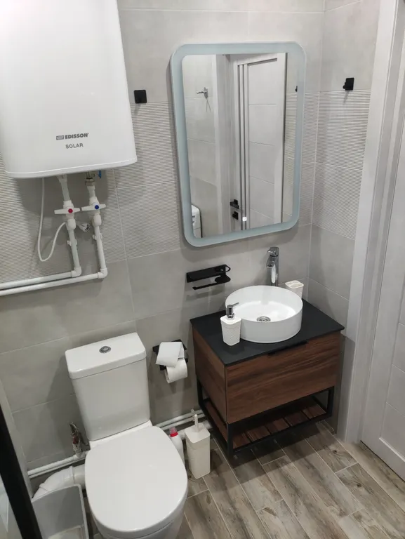 Просторная евродвушка с дизайнерским ремонтом в новом доме