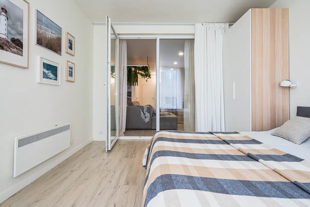 Просторные апартаменты с бассейном