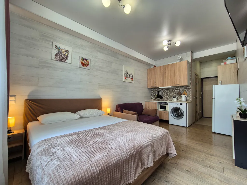 Квартира Квартира Студия с балконом у моря — Сириус