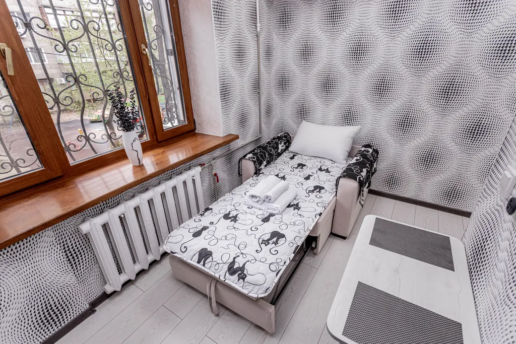 Студия в мини-отеле в центре Алматы