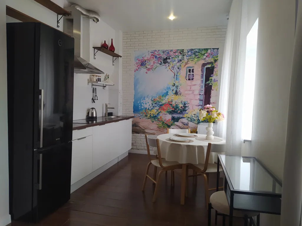 Квартира у аквапарка с видом на кремль