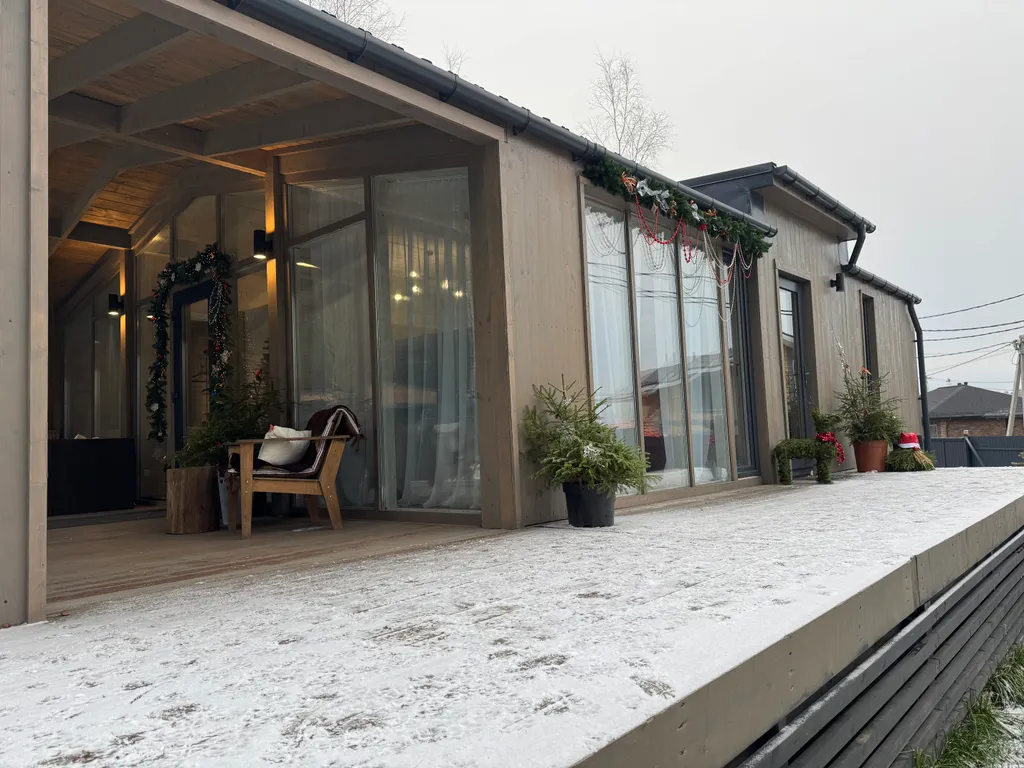 Коттедж Уютный дом на опушке леса с баней и сибирским банным чаном — Москва