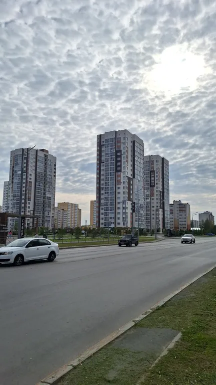 Квартира-студия с отличным видом на весь город