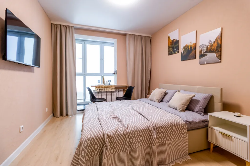 Квартира Студия с потрясающим видом на реку — аренда посуточно в Нижний Новгород